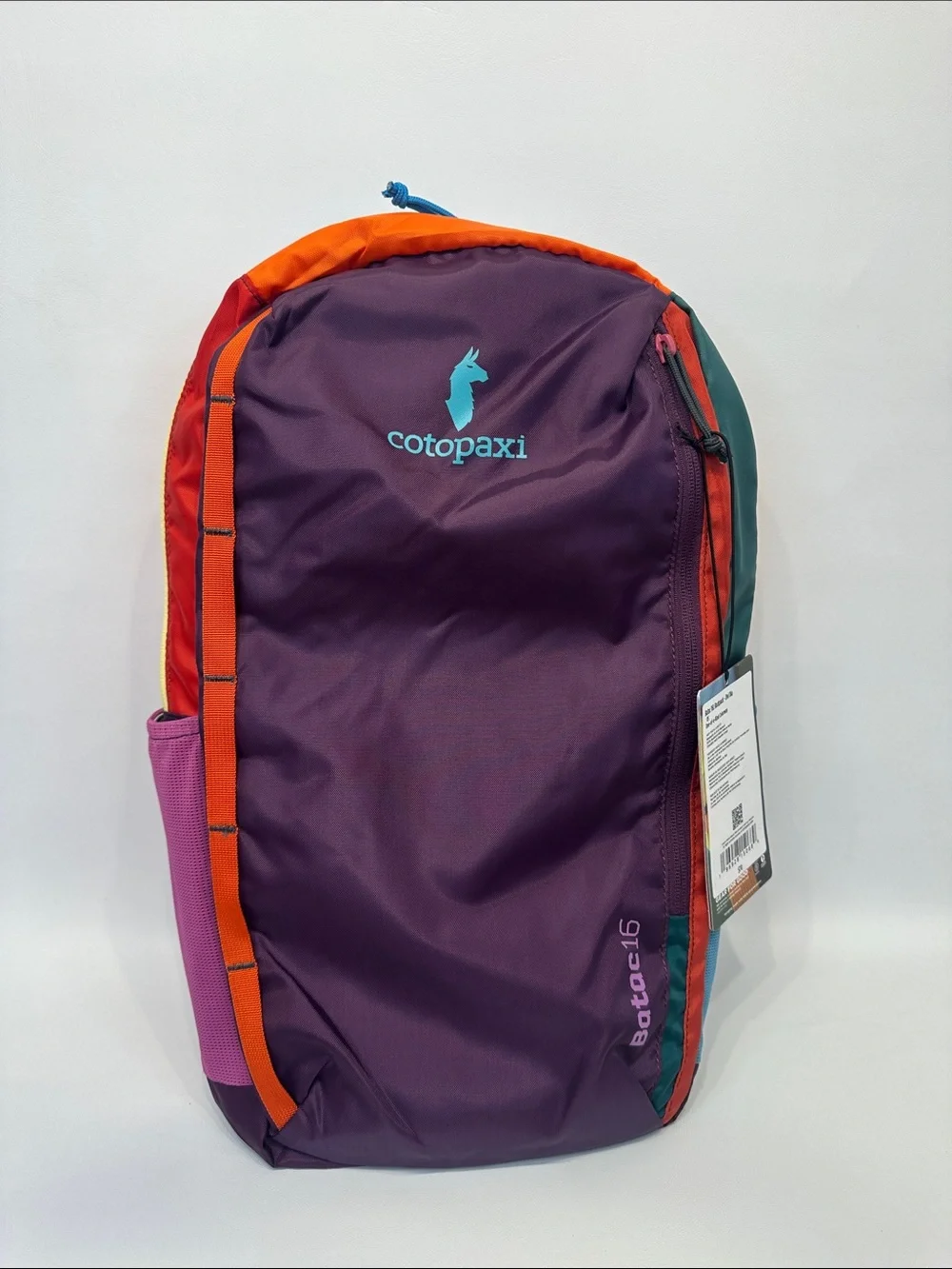 Cotopaxi Batac Del Día 16L Backpack One-of-a-Kind Multicolor Lightweight Daypack